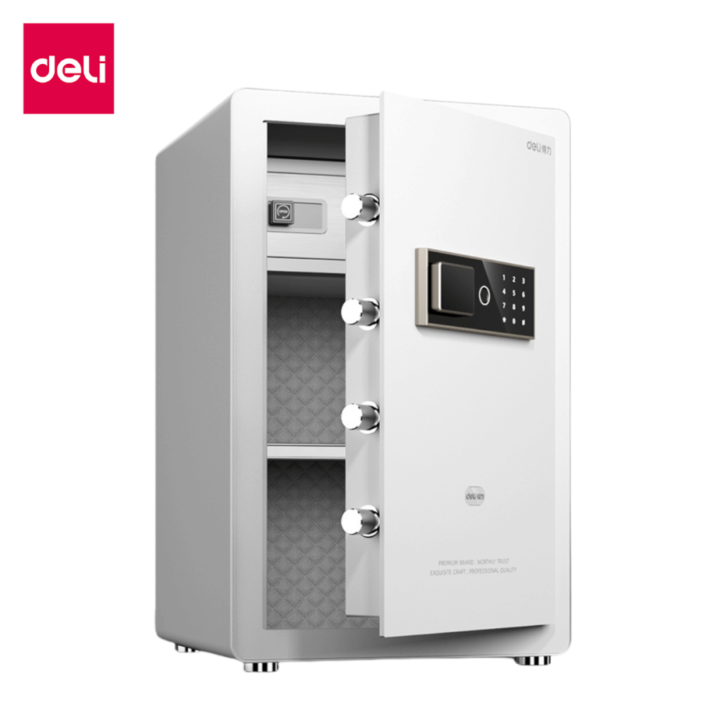ตู้เซฟนิรภัย DELI AE802-WH-01 สีขาว